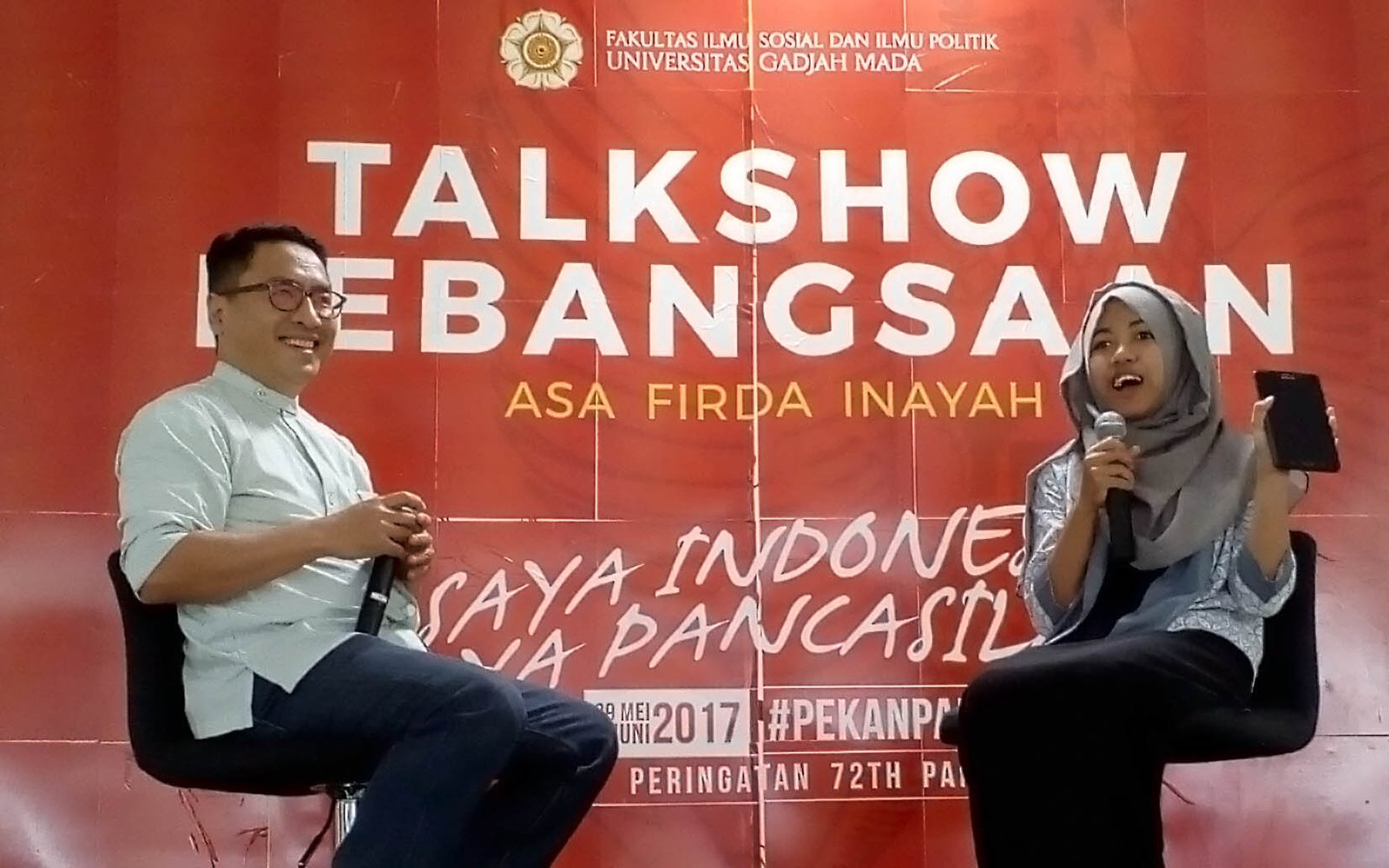 Afi Tantang Profesor soal Komitmen Kebangsaan