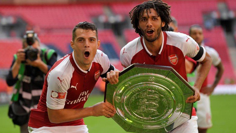 Arsenal Juara Community Shield