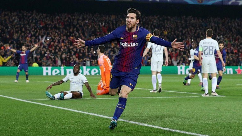 Lionel Messi Selebrasi 08