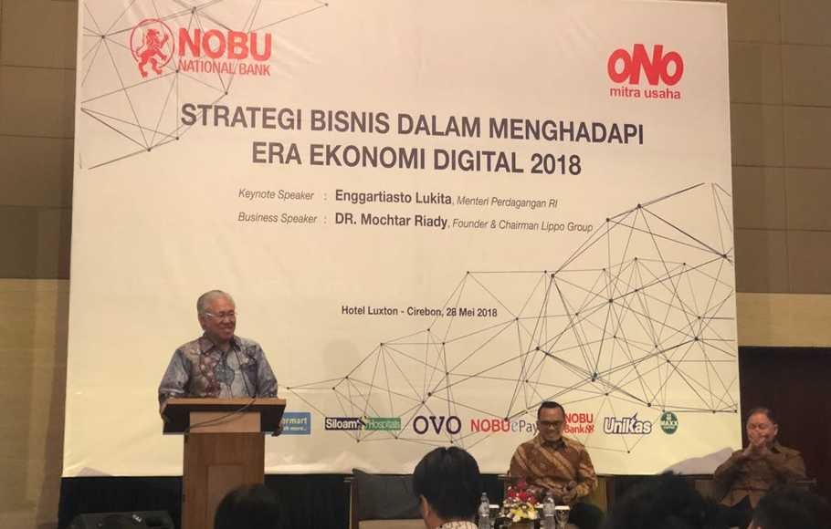 Mendag Enggar dan Mochtar Riady