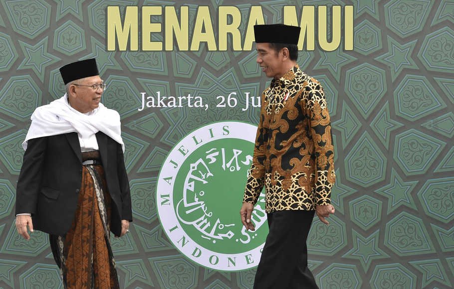 Ma'ruf dan Jokowi 02