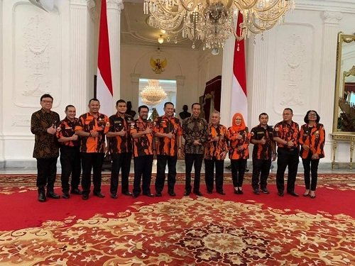Presiden Jokowi dan Pemuda Pancasila 01