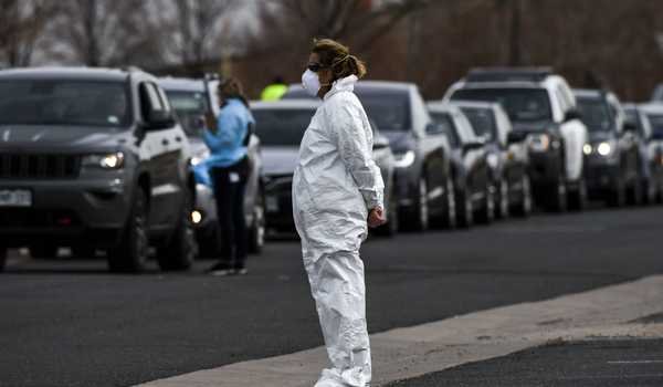 Drive-Thru Coronavirus Testing Center Opens In Denver