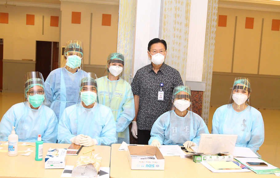Menaker Ajak Siloam Hospitals 1000 Rapid Test Untuk Pekerja