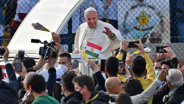 TOPSHOT-IRAQ-VATICAN-POPE-KURDS