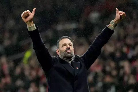 Pelatih sementara MU Ruud van Nistelrooy.