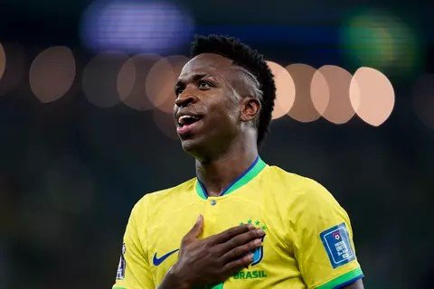 Vinicius Junior kembali perkuat Brasil.