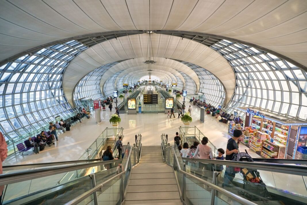 Bandara Suvarnabhumi di Thailand. Foto:Kompas.com