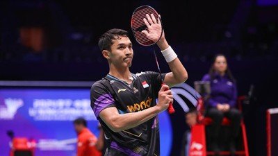 Jonatan Christie melaju ke semifinal China Masters 2024. (dok. PBSI)