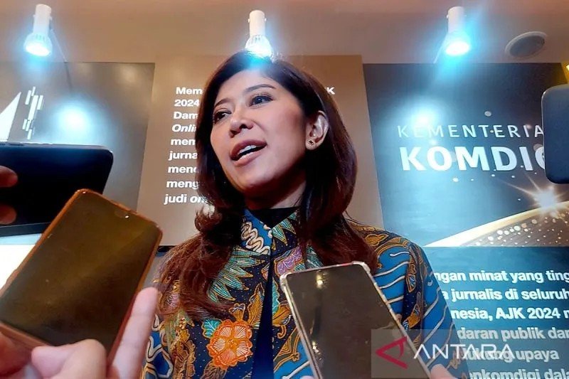 Menkomdigi Meutya Hafid. (Foto Antara)
