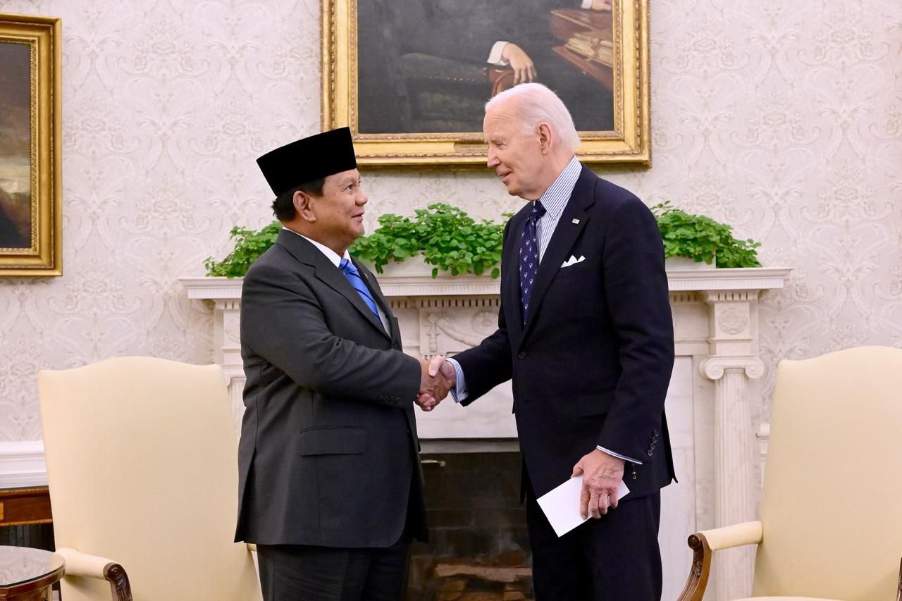 Prabowo ketemu Biden