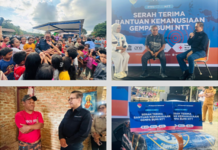 ‎Presdir PT Freeport Indonesia Tony Wenas Kunjungi Korban Gempa NTT dan Serahkan Bantuan Mencapai Rp2,5 Miliar
