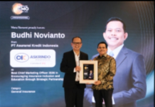 ‎Askrindo Raih Ajang Indonesia Best Chief Marketing Officer (CMO) 2026