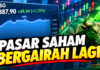 ‎Pasar Saham Kembali Bergairah, IHSG Ditutup Menguat 59,54 Poin