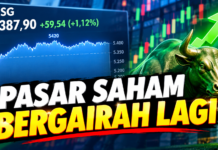 ‎Pasar Saham Kembali Bergairah, IHSG Ditutup Menguat 59,54 Poin